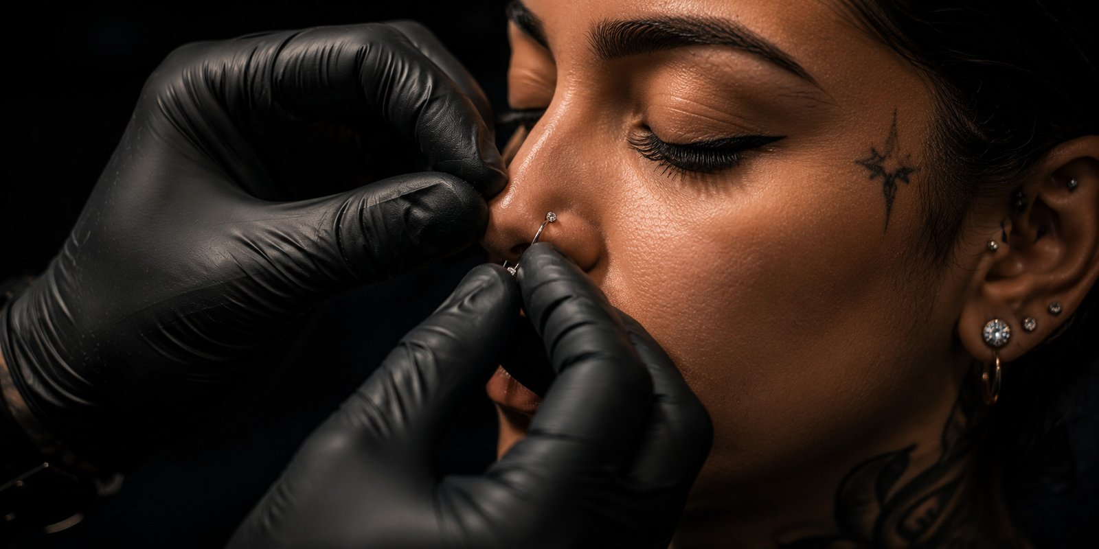 Troca de Joia de Piercing